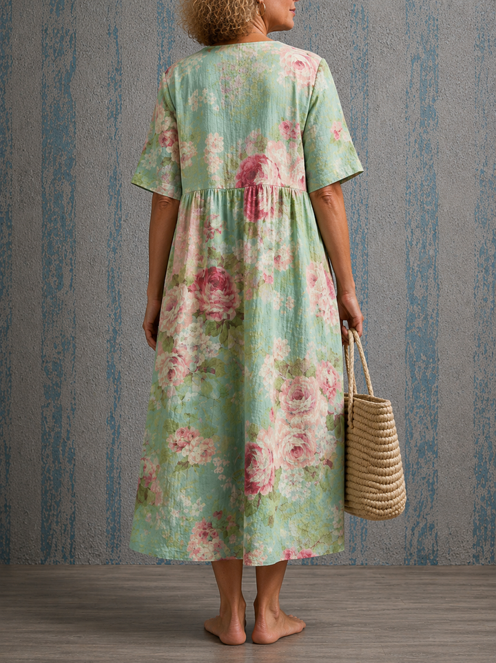 Cynthia™ | Half Sleeve Dress