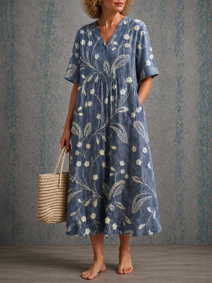 Diane™ | Half Sleeve Dress