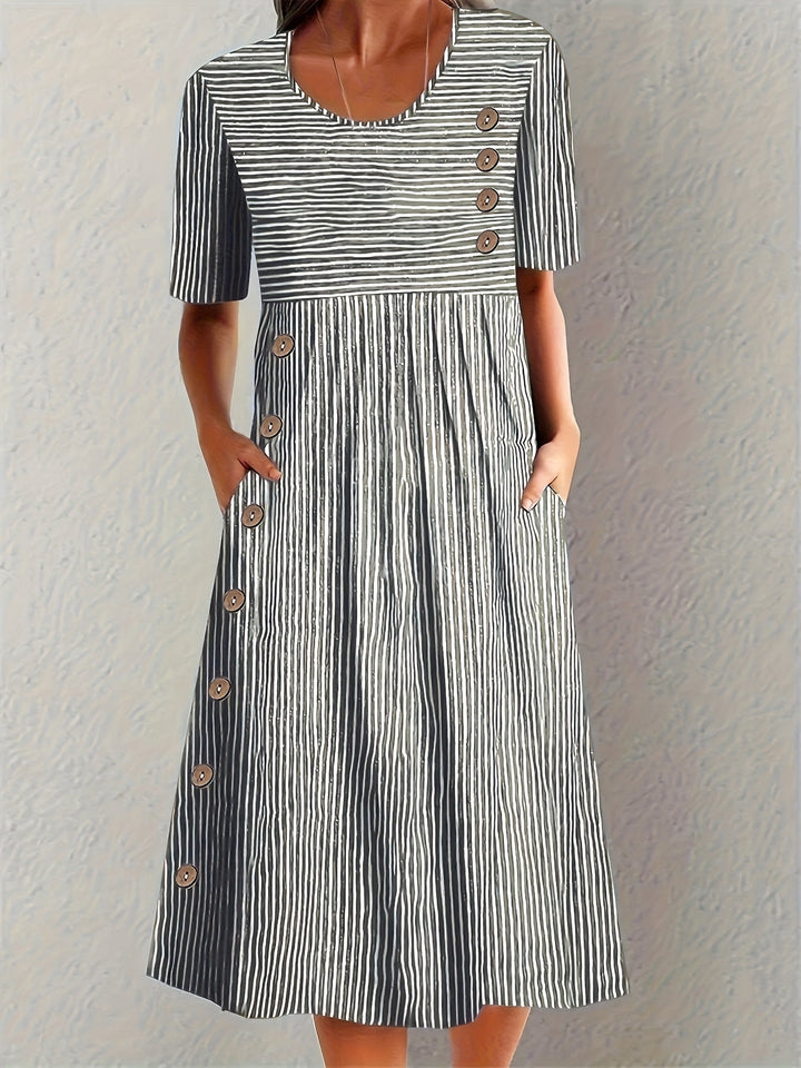 Erica | Striped Summer Dress