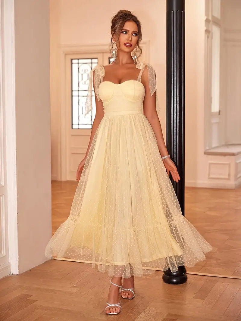 CARMEN | Elegant Mesh Gown