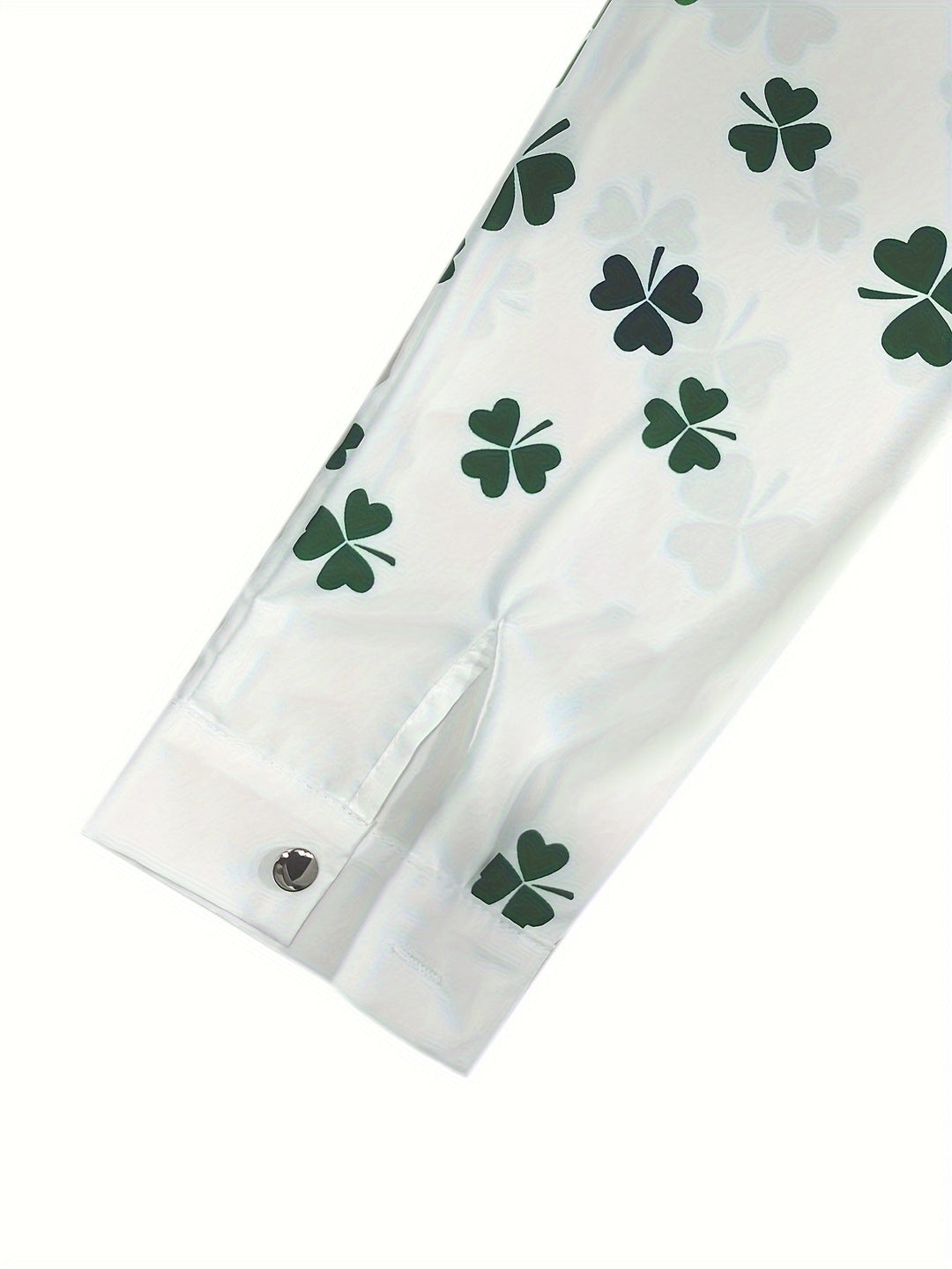 AMELIA | Clover Print Button Shirt