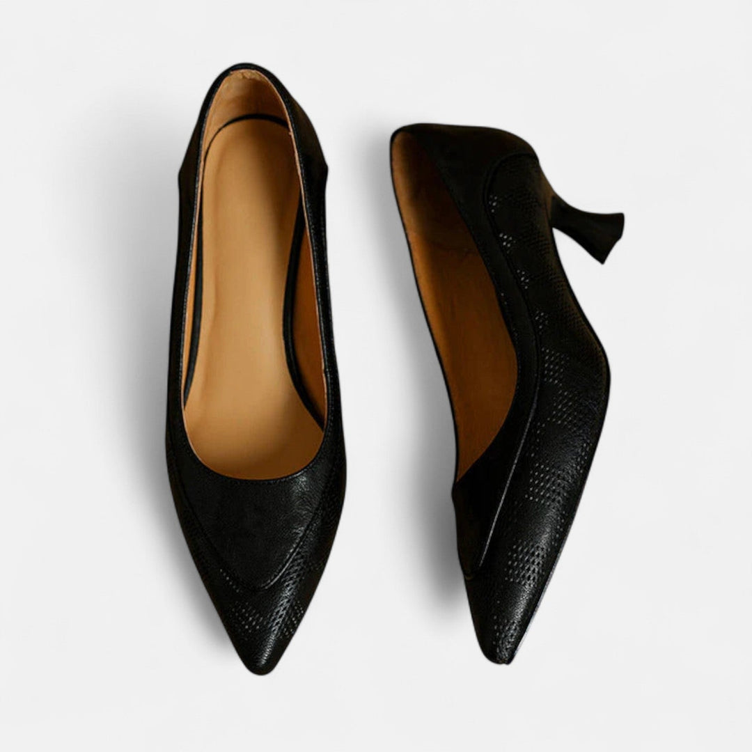 JOANNA | Leather Heels