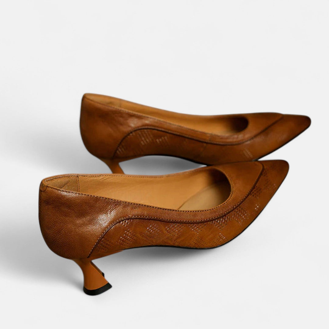 JOANNA | Leather Heels