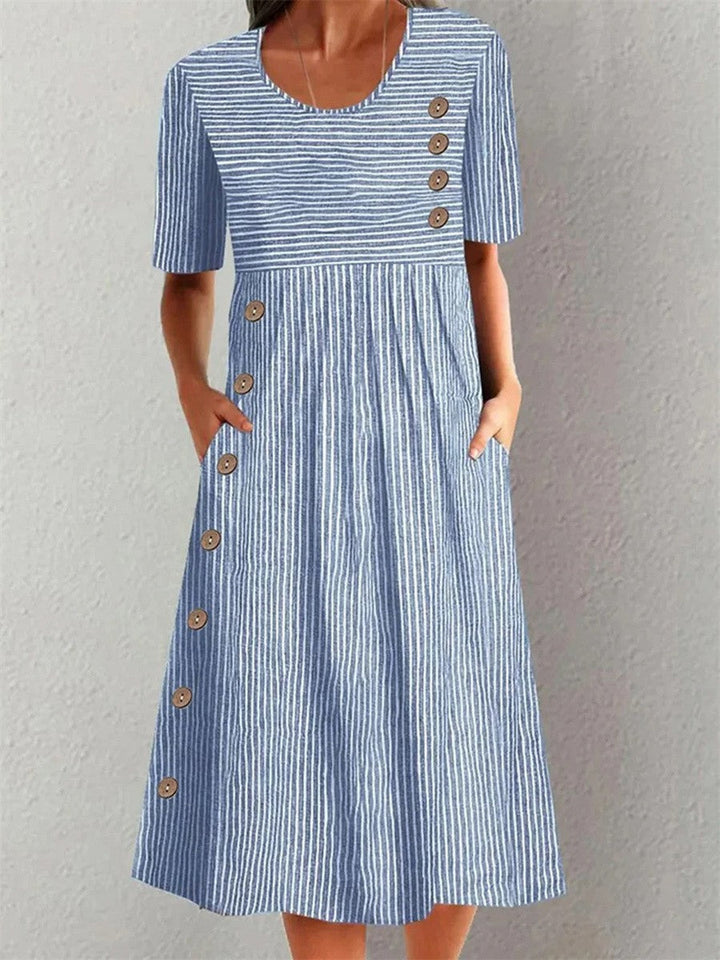 Erica | Striped Summer Dress