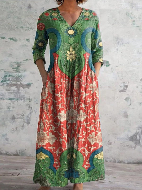 DANIELLE | Vintage Floral Dress