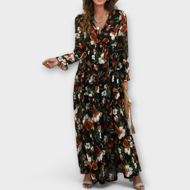 ANNIE | Elegant Blossom Dress