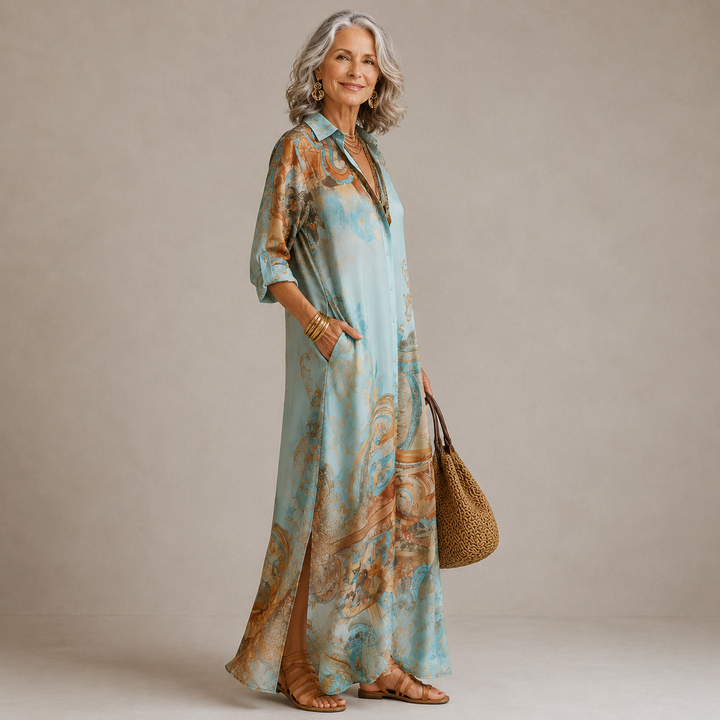 EVALEXY I Maxi Dress Print Luxury