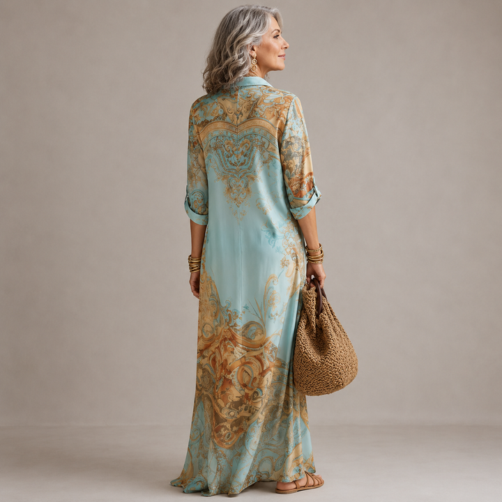 EVALEXY I Maxi Dress Print Luxury