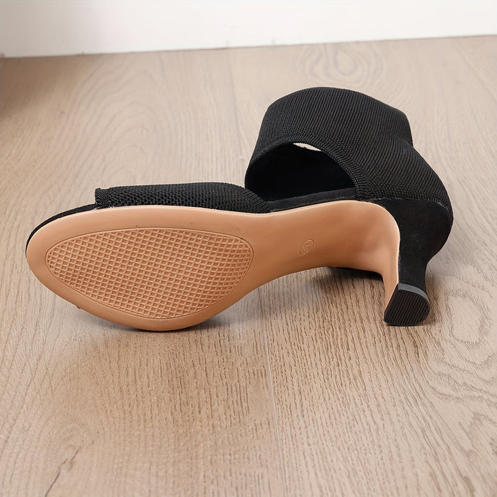 CAMILLE | Stretch Comfort Heels