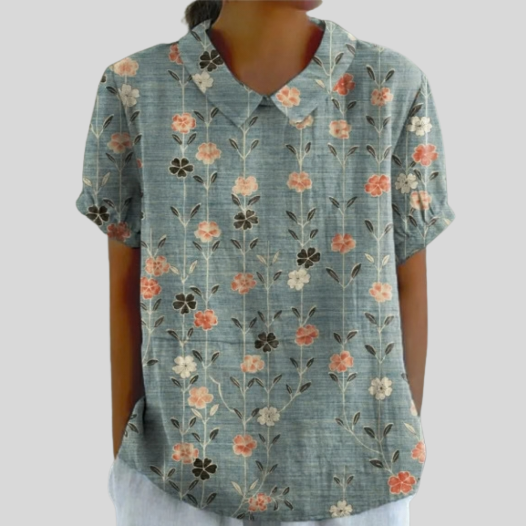 The Gisele Collared Blouse