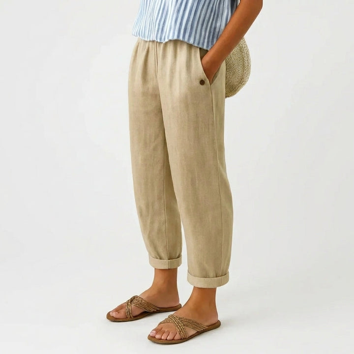 Sophie | Timeless Linen-look Trousers