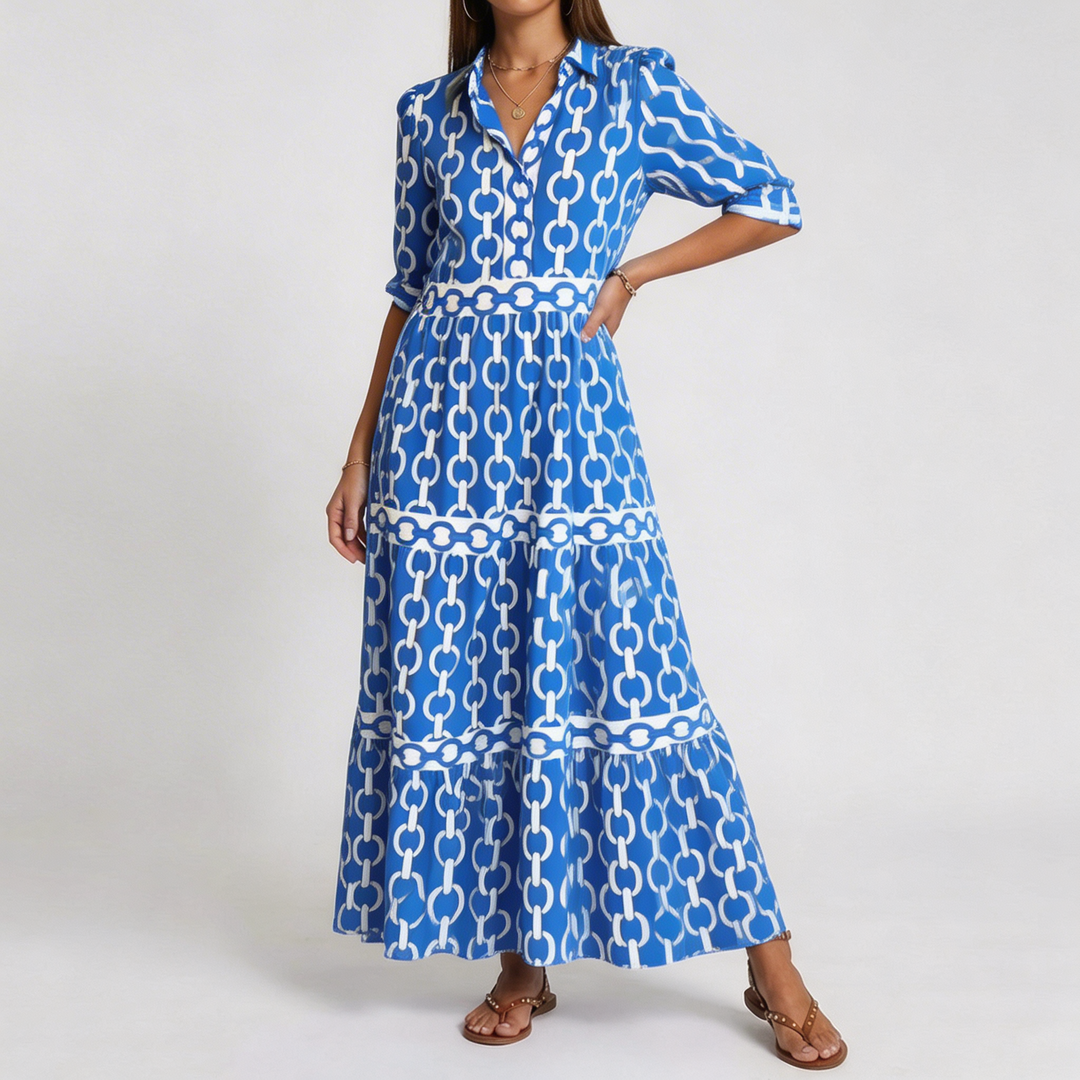 Autumn | Chain Link Midi Dress
