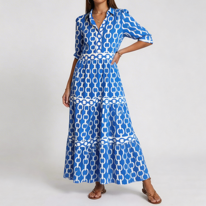 Autumn | Chain Link Midi Dress