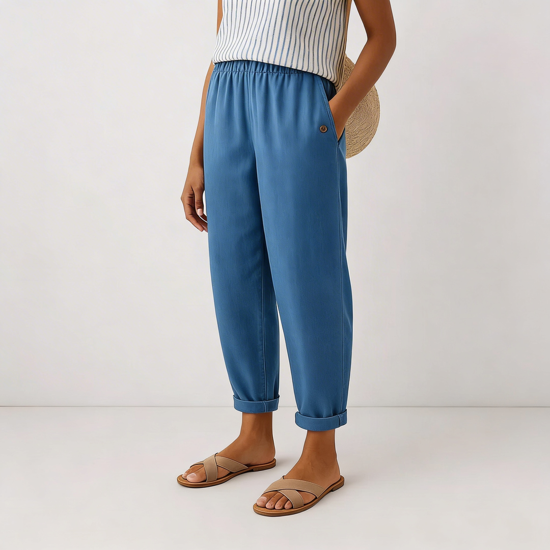 Sophie | Timeless Linen-look Trousers