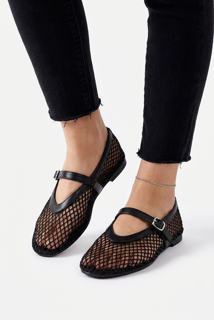Aria | Mesh Ballet Flat