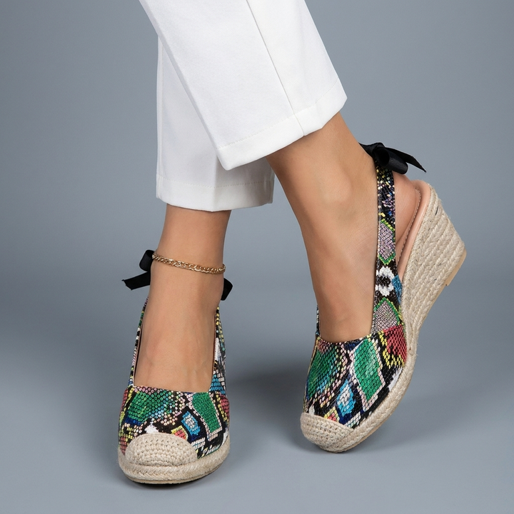 Capri | Espadrille Wedge Slingback
