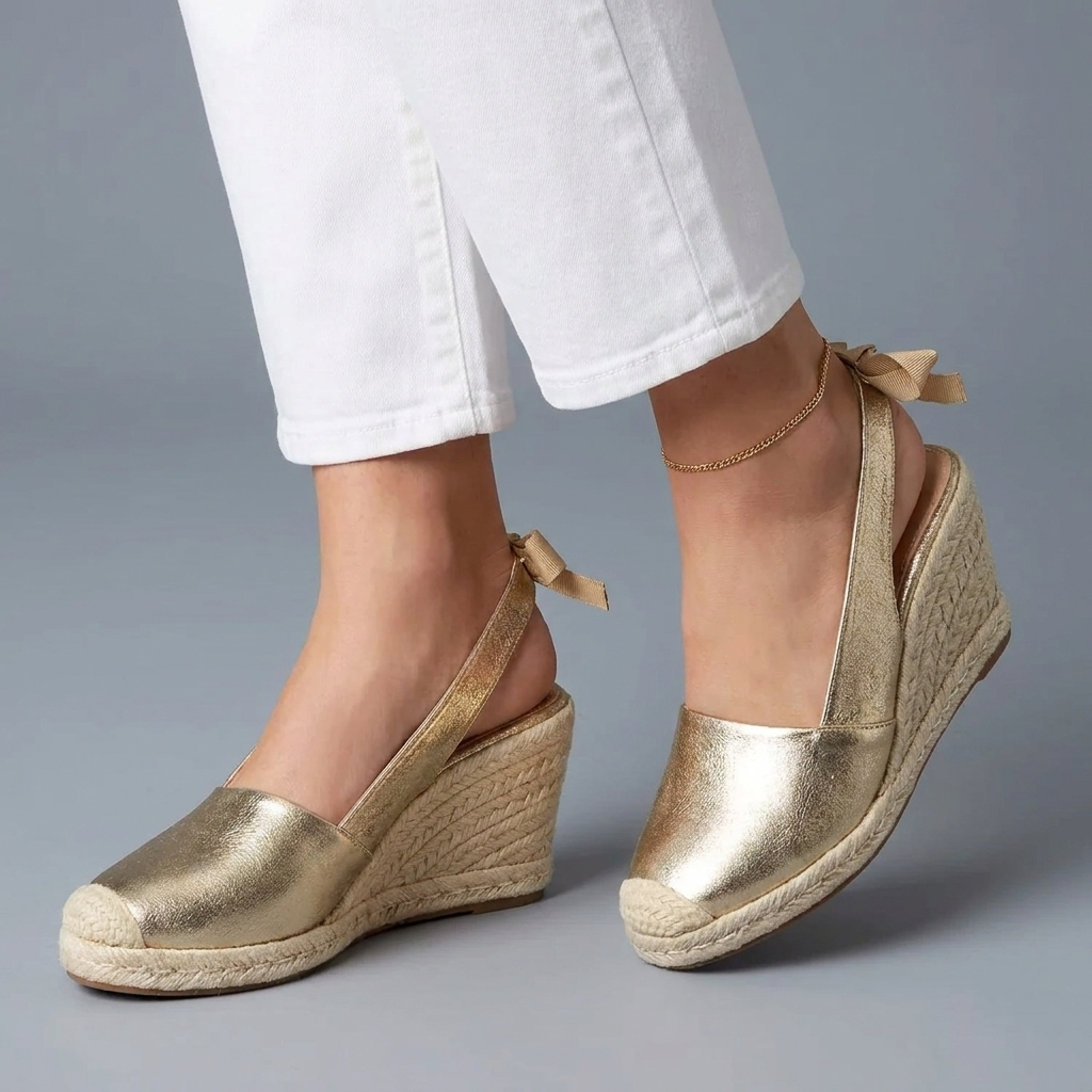 Capri | Espadrille Wedge Slingback