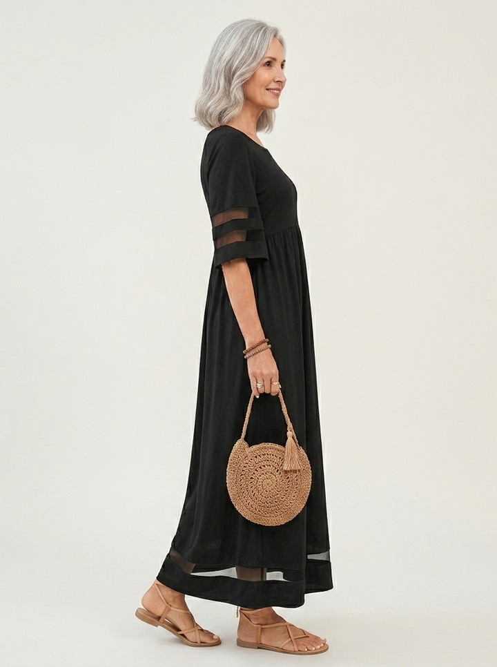 AUBREY | Flattering Tummy-Smoothing Midi Dress