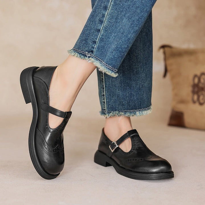 EMILIA | Elegant Mary Janes Made Of Leather