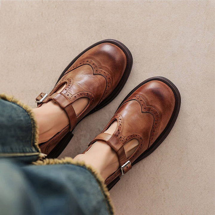 EMILIA | Elegant Mary Janes Made Of Leather