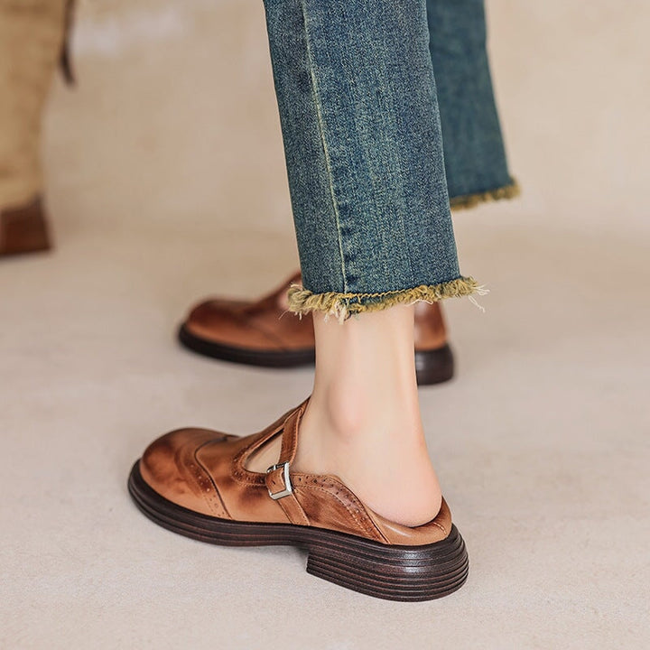 EMILIA | Elegant Mary Janes Made Of Leather