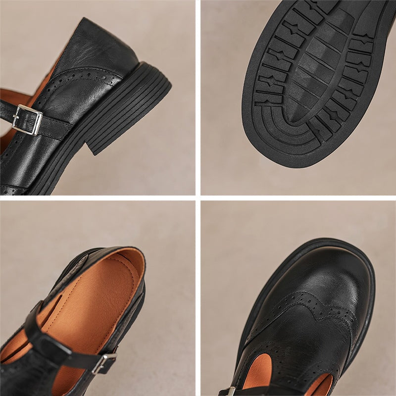 EMILIA | Elegant Mary Janes Made Of Leather