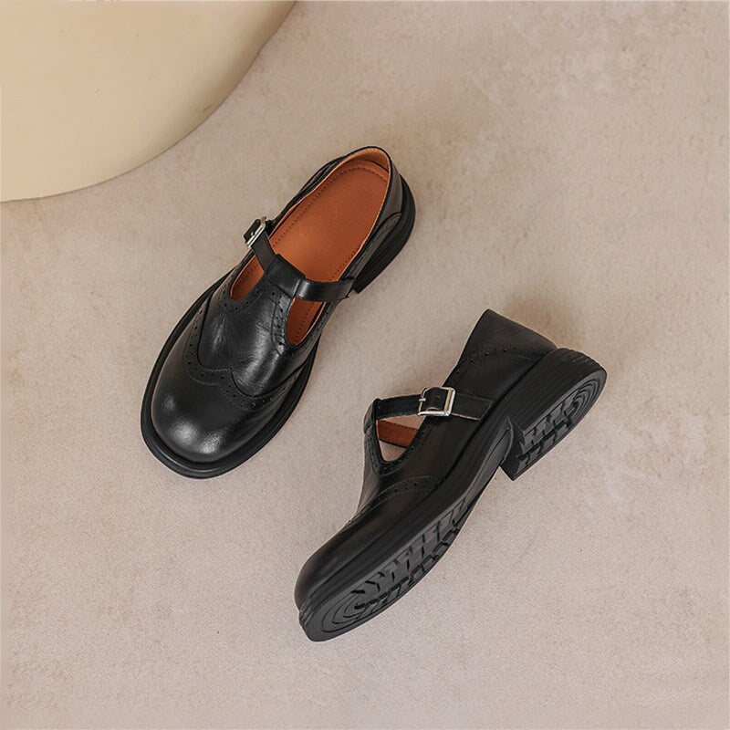 EMILIA | Elegant Mary Janes Made Of Leather