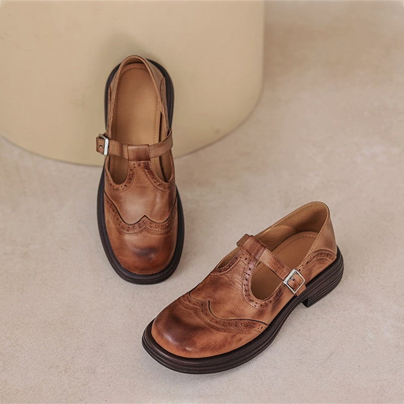 EMILIA | Elegant Mary Janes Made Of Leather