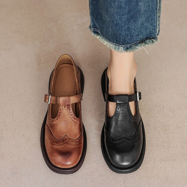 EMILIA | Elegant Mary Janes Made Of Leather
