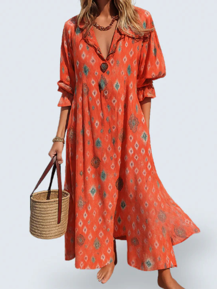 NICOLE | Elegant Bohemian Dress