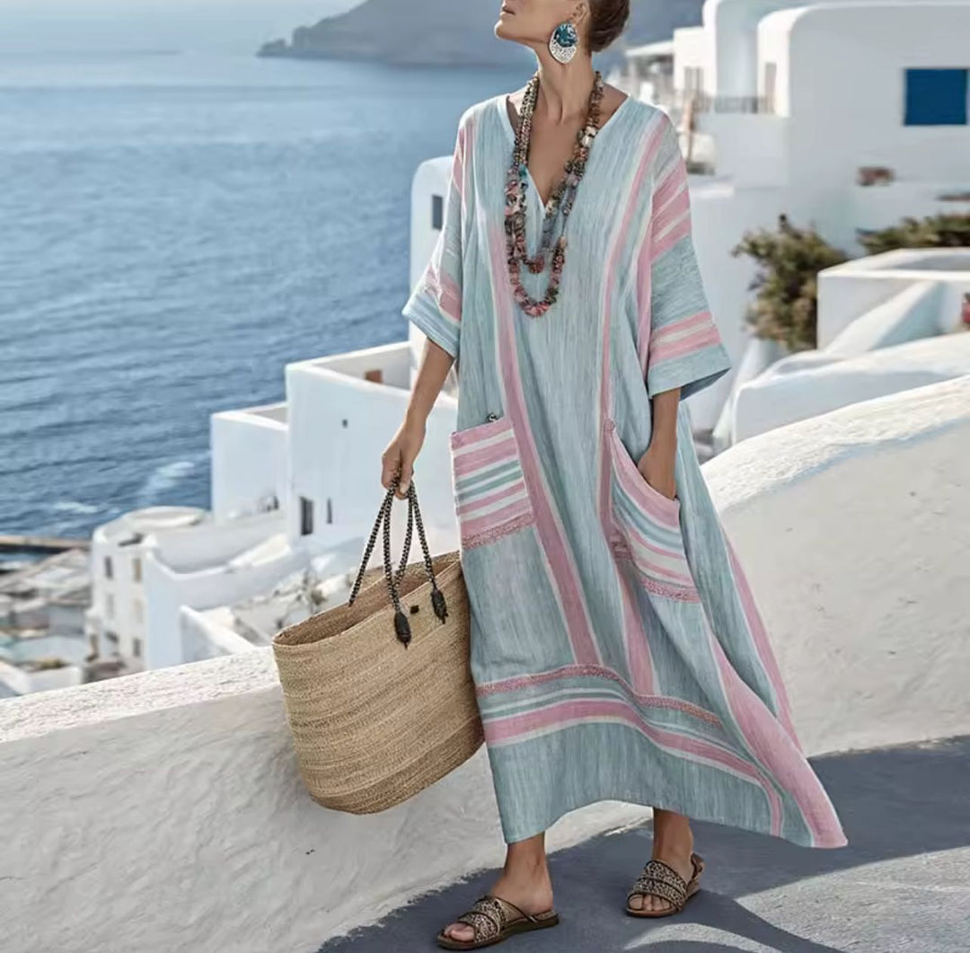 KENDALL | Long Strand Dress for a Stylish Summer Look