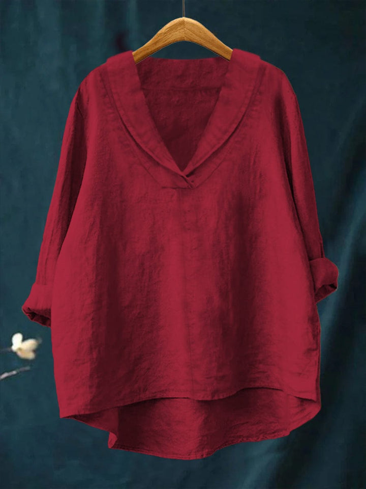 The Fleurine V-Neck Blouse