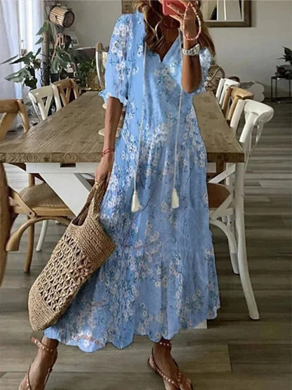 Adeline | Boho Tummy Coverage Dress