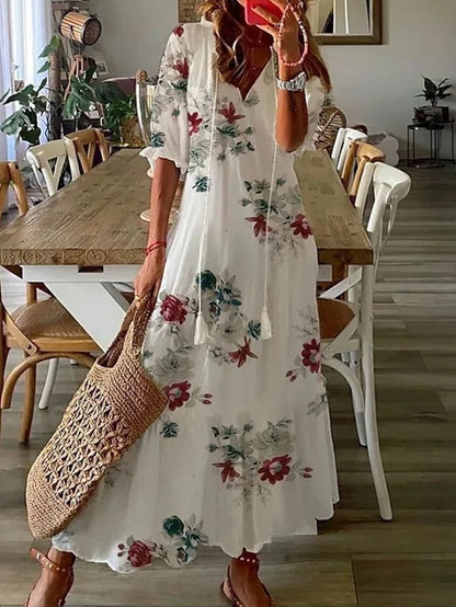 Adeline | Boho Tummy Coverage Dress